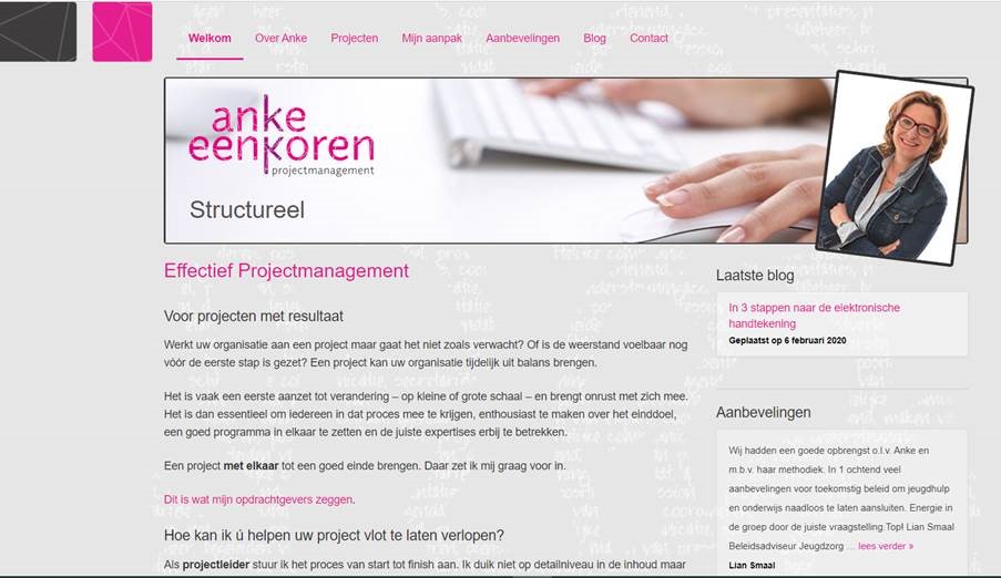 Anke Eenkoren portretfotografie zakelijk website amber's fotografie